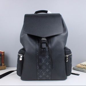 Louis Vuitton Taigarama Backpack Monogram Black M30417